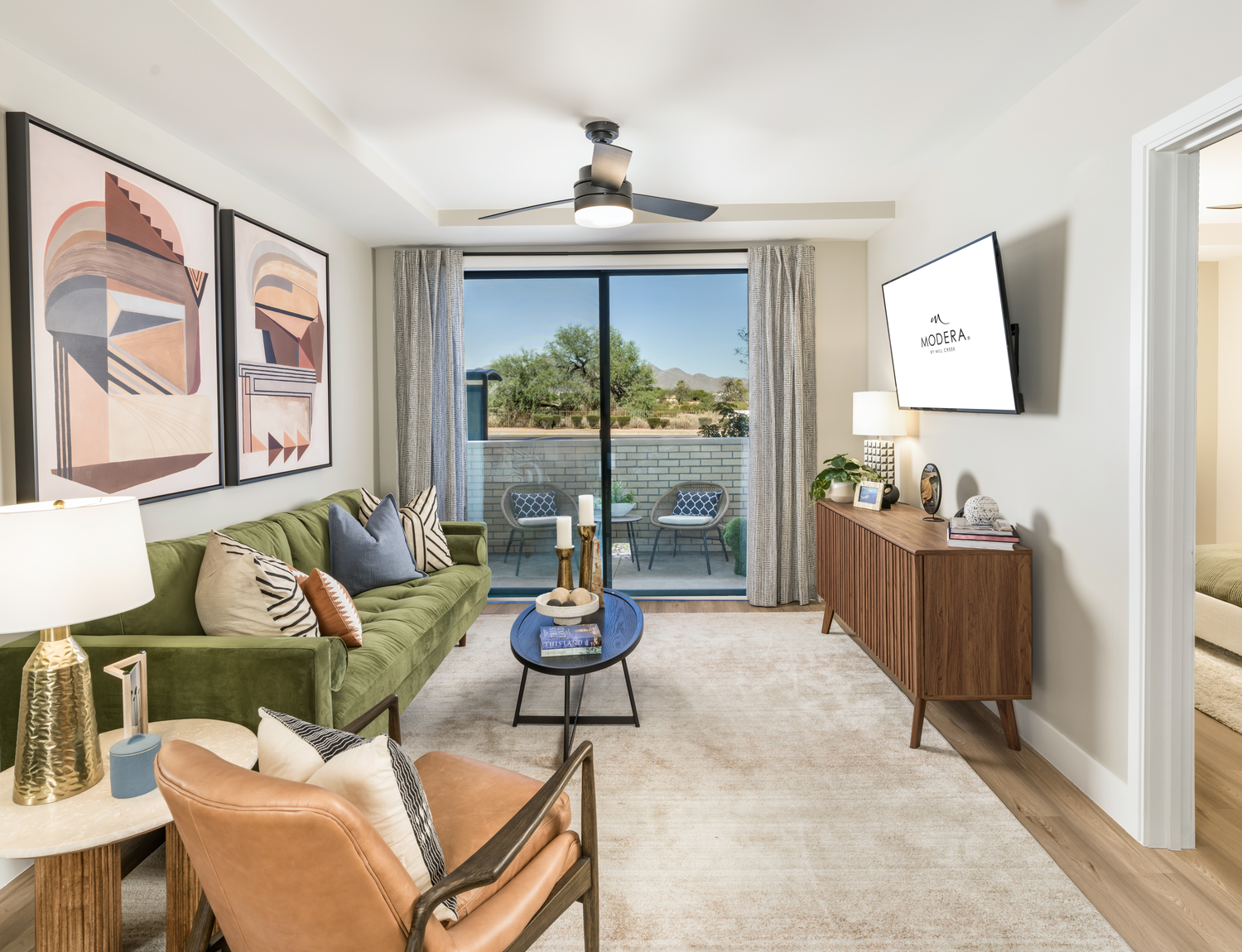 modera scottsdale living room